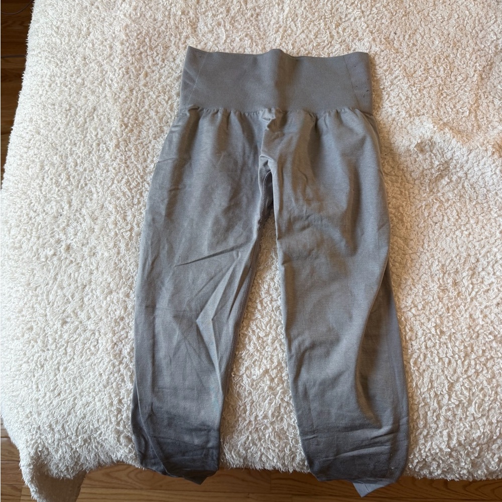 NVGTN Gray High-Waist Leggings for Girls